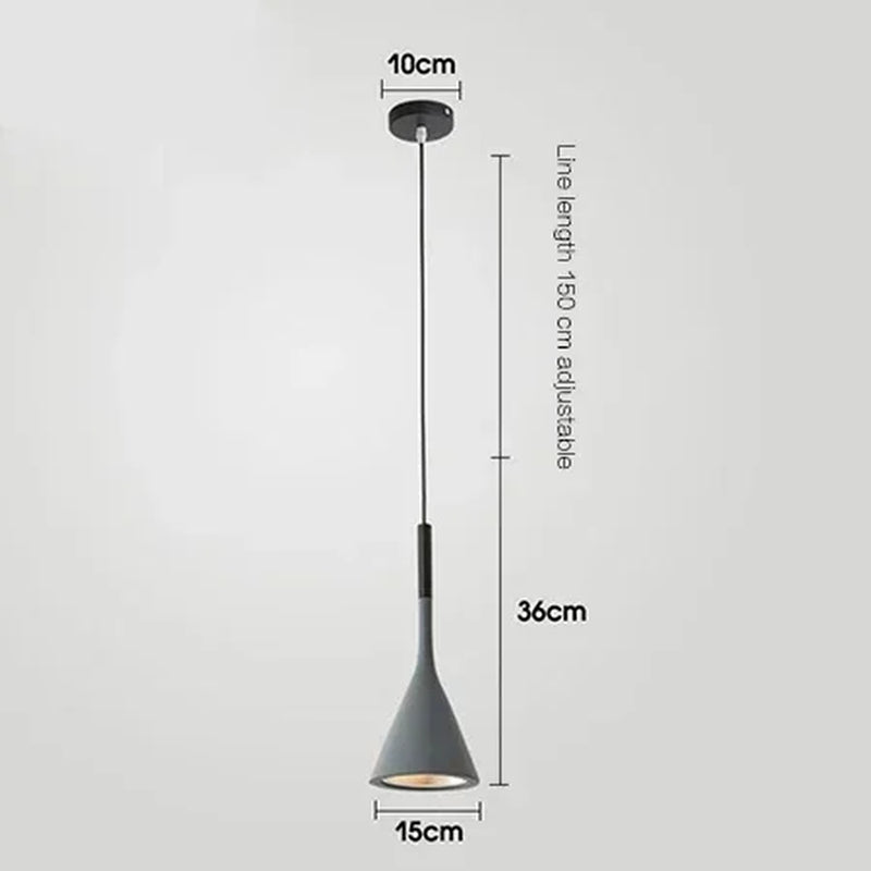 Modern LED Pendant Light in Black and White E27 Bedroom Table Dining Room Hanging Light Lampshade Home Cabinet Suitable For