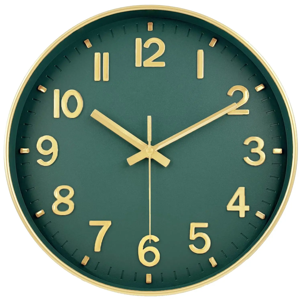 8/10/12 Inch Classic Quartz Wall Clock 3D Cubic Digital Clock Study Living Room Bedroom Modern Silent Analog Clock Home Decor