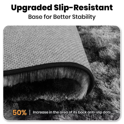 Minimalist Style Living Room Carpet, Fluffy and Slip-Resistant Children'S Room Mat, Bathroom Carpet, Home Decoration