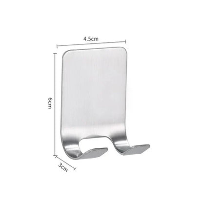 Bathroom Stainless Steel Razor Holder Storage Hook Wall Men Shaving Shaver Shelf Punch Free Razor Rackbathroom Accessories