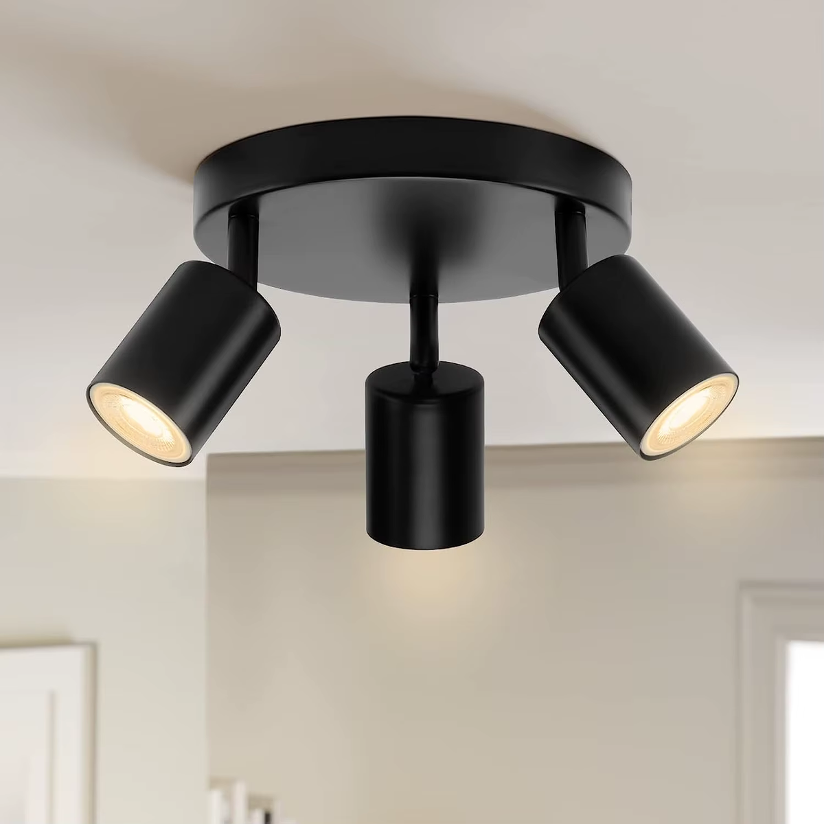 Dimmable Led GU10 Spotlight Clothing Store Background Wall Spotlight 7W 12W Trail Light Surface Mounted Ceiling Spotlight AC 220