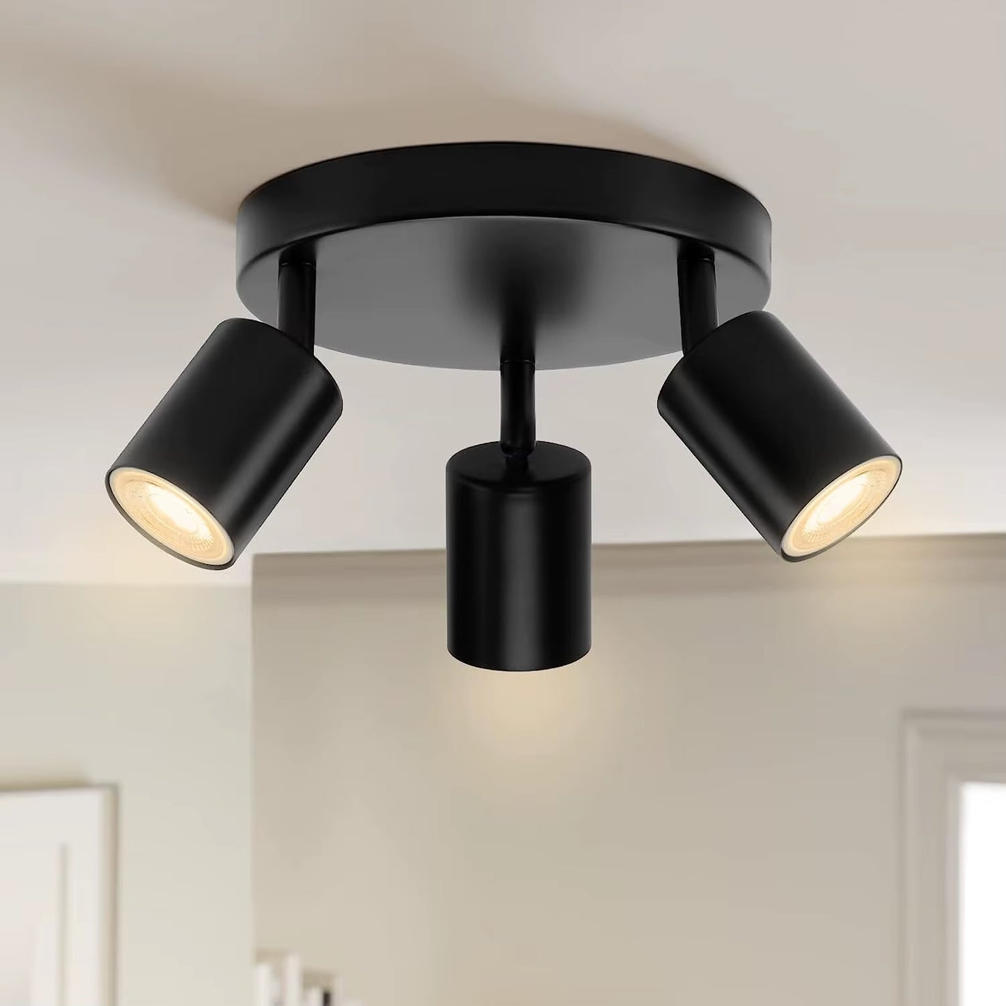 Dimmable Led GU10 Spotlight Clothing Store Background Wall Spotlight 7W 12W Trail Light Surface Mounted Ceiling Spotlight AC 220