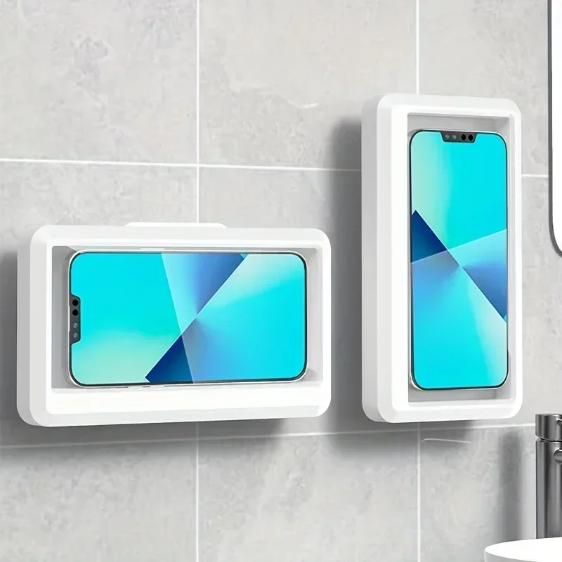 360 Rotation Waterproof and Anti-Fog Mobile Phone Case for Bathroom Shower Phone Holder Waterproof Can Be Touched Shower Phone