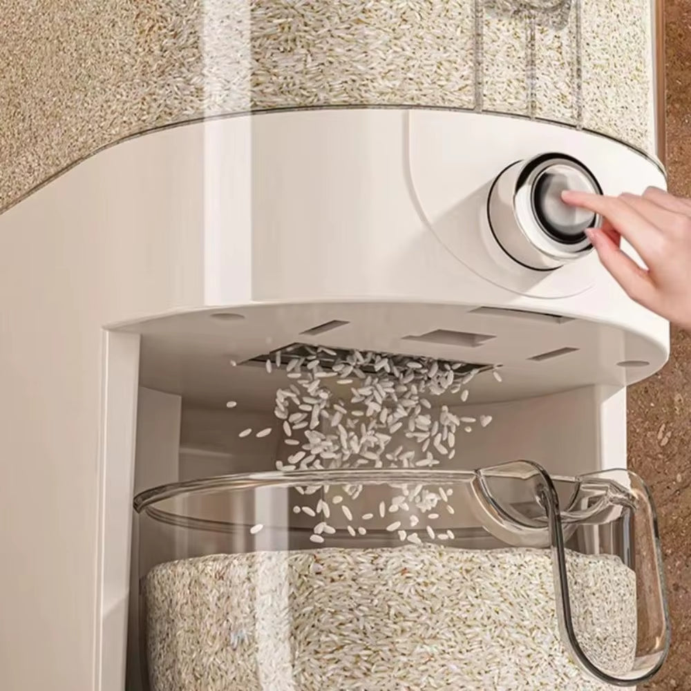 New Insect-Proof Rice Storage Container 5/10KG Moisture Proof Rice Sealed Box Dry Food Dispenser Grains