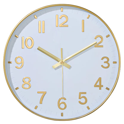 8/10/12 Inch Classic Quartz Wall Clock 3D Cubic Digital Clock Study Living Room Bedroom Modern Silent Analog Clock Home Decor