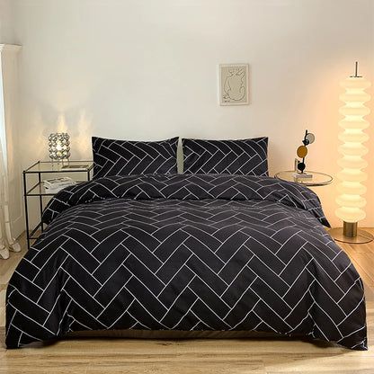 1Pc Queen Size Duvet Cover Reactive Printed Dekbedovertrek 240X220 King Size/Single Quilt Cover for Double Bed(No Pillowcas)