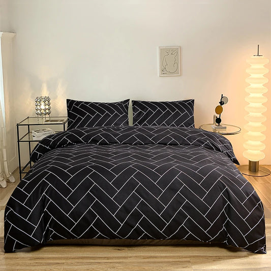 1Pc Queen Size Duvet Cover Reactive Printed Dekbedovertrek 240X220 King Size/Single Quilt Cover for Double Bed(No Pillowcas)