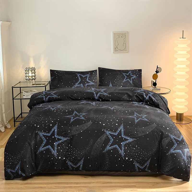 1Pc Queen Size Duvet Cover Reactive Printed Dekbedovertrek 240X220 King Size/Single Quilt Cover for Double Bed(No Pillowcas)