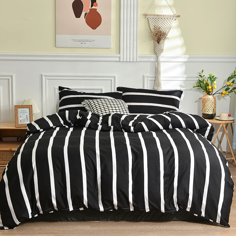 1Pc Queen Size Duvet Cover Reactive Printed Dekbedovertrek 240X220 King Size/Single Quilt Cover for Double Bed(No Pillowcas)
