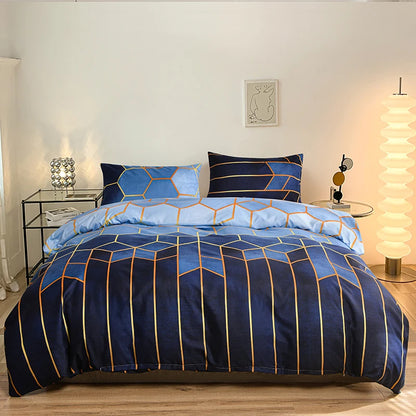 1Pc Queen Size Duvet Cover Reactive Printed Dekbedovertrek 240X220 King Size/Single Quilt Cover for Double Bed(No Pillowcas)
