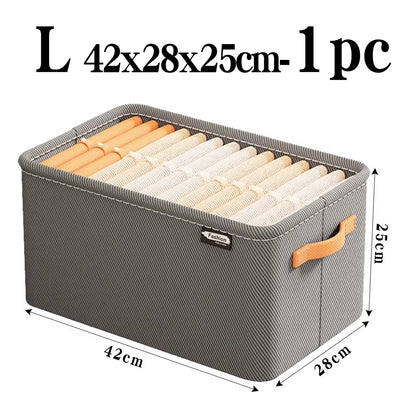 Thicken Clothes Organizer Pants Sweater Storage Cabinets Drawers Organizer Jeans Storage Box Wardrobe Clothes Storage Organizers