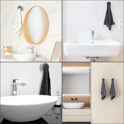3PCS Non Punching Dishwashing Cloth Storage Clip Dishcloth Clip Kitchen Household Gloves Hook Towel Rack Hole Clip Wall Hanging