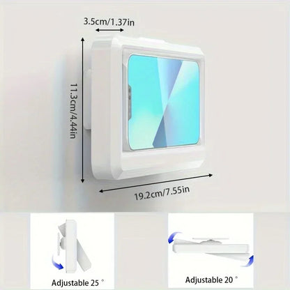 360 Rotation Waterproof and Anti-Fog Mobile Phone Case for Bathroom Shower Phone Holder Waterproof Can Be Touched Shower Phone