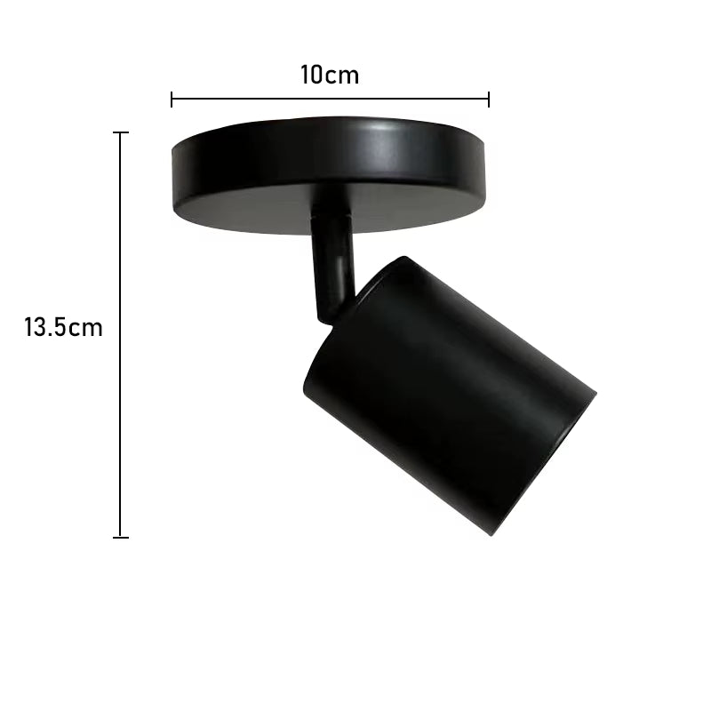 Dimmable Led GU10 Spotlight Clothing Store Background Wall Spotlight 7W 12W Trail Light Surface Mounted Ceiling Spotlight AC 220