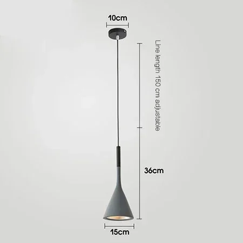 Modern LED Pendant Light in Black and White E27 Bedroom Table Dining Room Hanging Light Lampshade Home Cabinet Suitable For