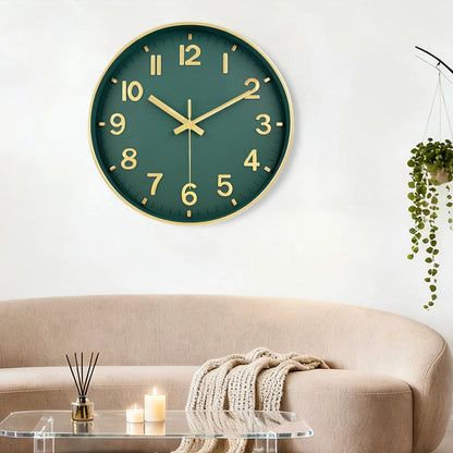 8/10/12 Inch Classic Quartz Wall Clock 3D Cubic Digital Clock Study Living Room Bedroom Modern Silent Analog Clock Home Decor