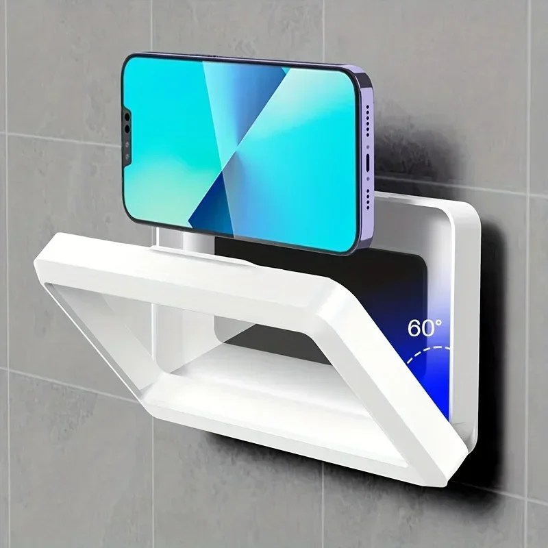 360 Rotation Waterproof and Anti-Fog Mobile Phone Case for Bathroom Shower Phone Holder Waterproof Can Be Touched Shower Phone