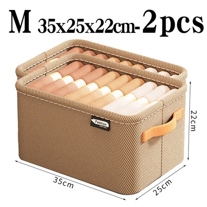 Thicken Clothes Organizer Pants Sweater Storage Cabinets Drawers Organizer Jeans Storage Box Wardrobe Clothes Storage Organizers
